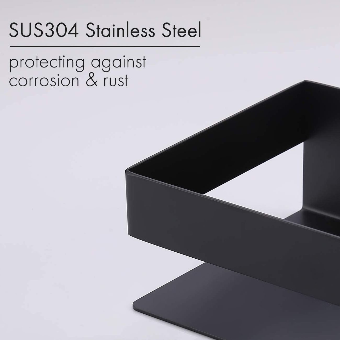 Hot Sales SUS304 Stainless Steel Self Adhesive Shower Storage Bathroom Shelf Shower Caddy for Bathroom Storage