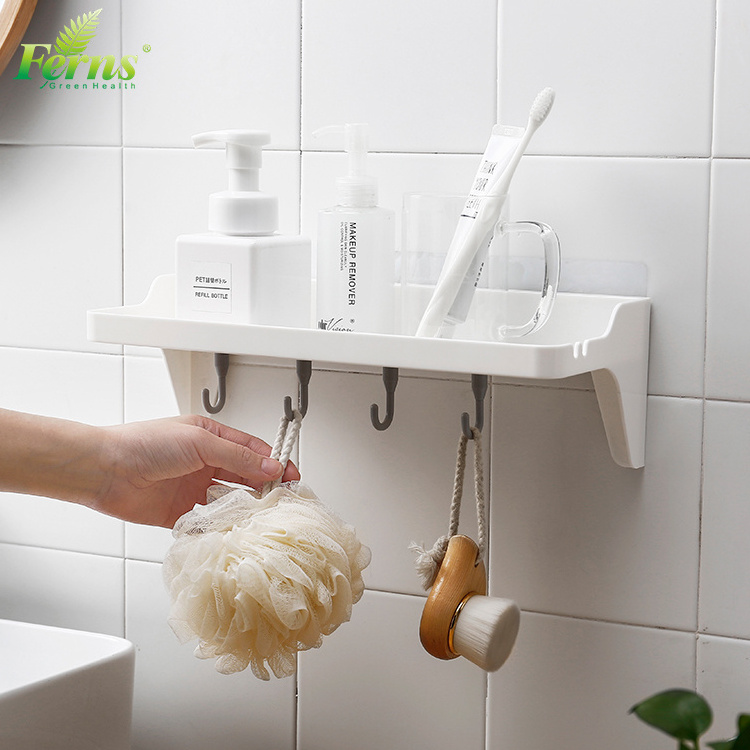 Shower Basket Storage Organizer for Shampoo Soap Shower Caddy Suction Cup No-Drilling Removable Waterproof Bathroom Wall Shelf