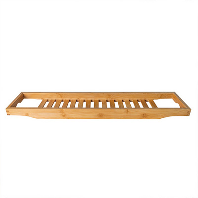 Bath Tray Bamboo Bathtub Tray Rack Caddy Shower Bathtub Shelf