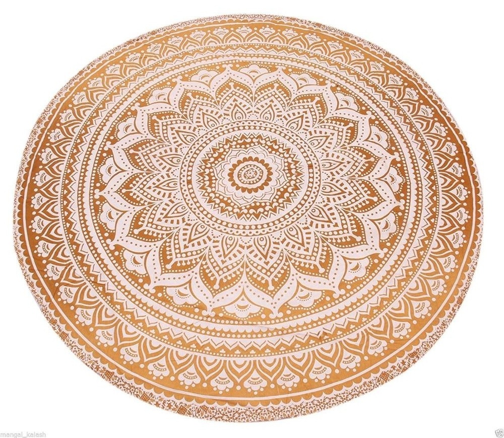 Indian Mandala Round Tapestry Wall Hanging Wall Decor Yoga Mat Home Decor Tapestry Mandla Tapestry