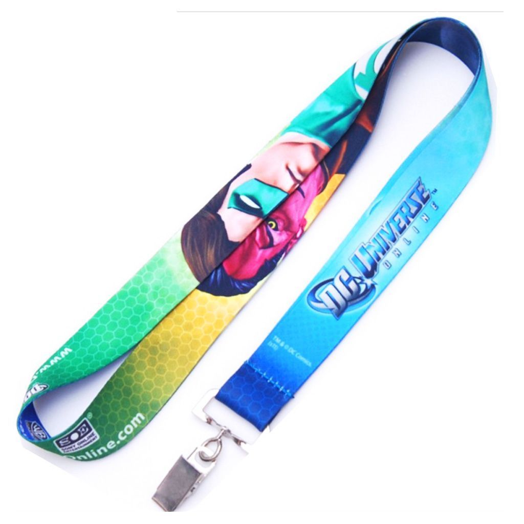 Innovation Promotion Products Lanyards ID Lace Necklace Name Tag Custom Sports Team Clip Buckle