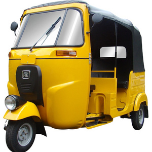 Hot Selling Motorized Three Wheeler Tricycle Taxi Indian Tuk Tuk Cheap Price Auto Rickshaw