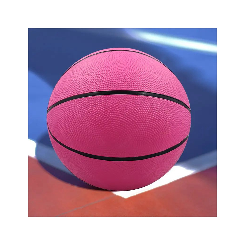 Cheap Made In China Wear Resistant And Hit Resistant Rubber Classics Pink Basketball