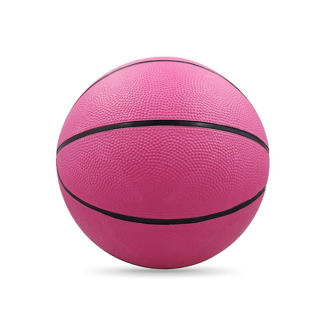 New Promotion Hot Style High Bounce Rubber Mini Size 5 Basketball For Outdoor Use