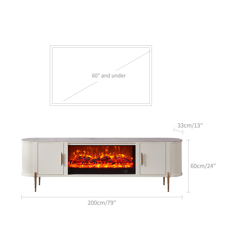 Wholesaler modern electric fireplace tv stand cabinet 85 inches wooden mantel electric fireplace tv stand