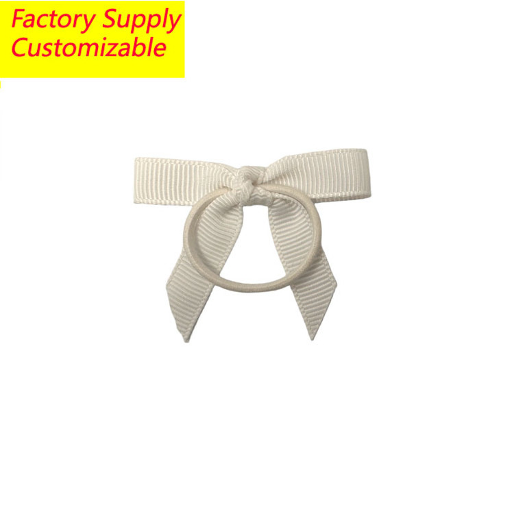 Lollipop Candy Baby Shower Wine Bottle Neck Decorative perfume Pre Tied Gift Flower Ribbon Bow with elastic loop present  box