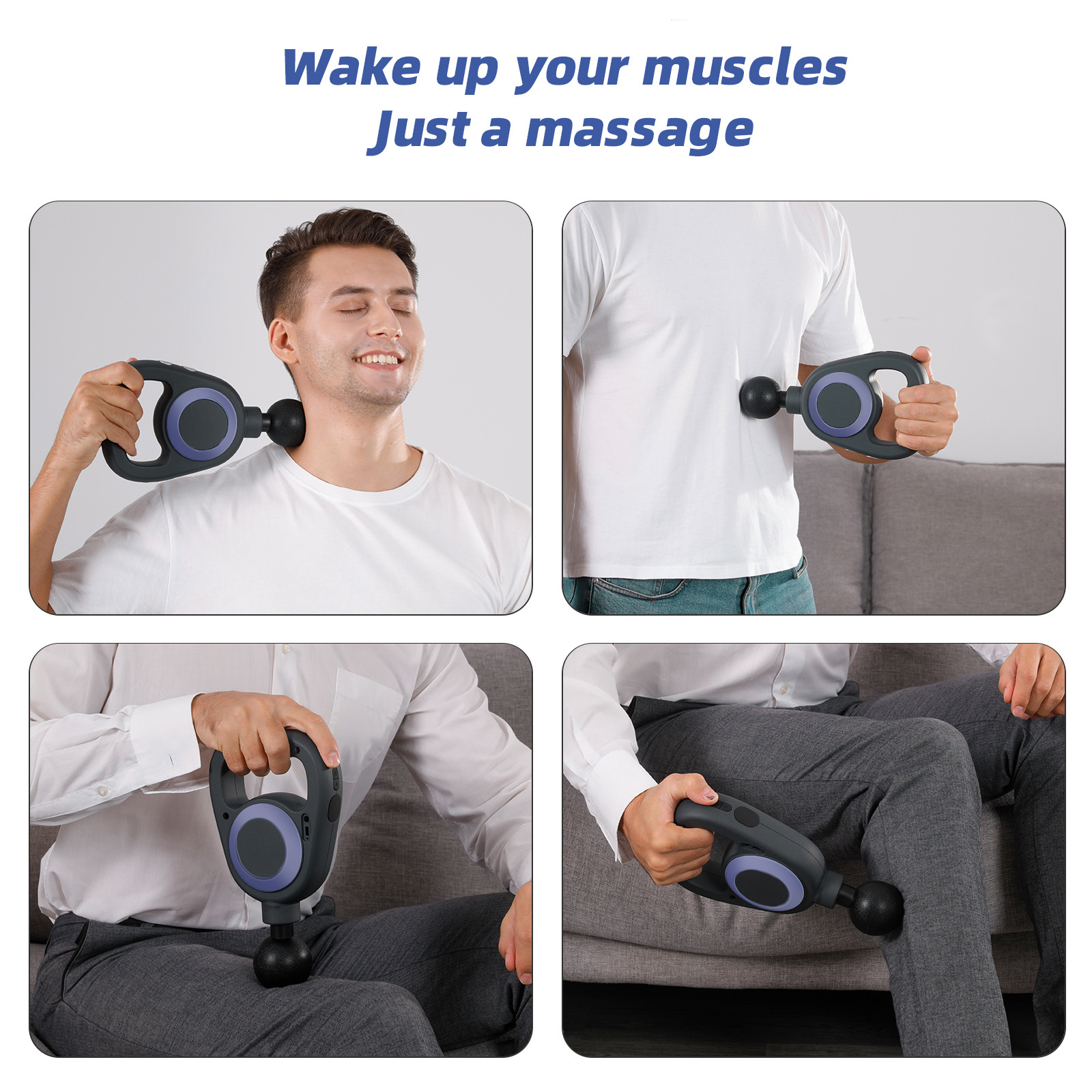 Wholesale Discount Massage Guns Electric High Power Sports Relax Muscle Relaxate Slimming Shape Massage Gun