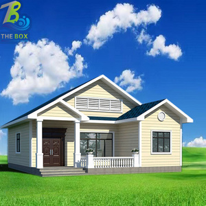 Low Cost Prefab House Steel Structures Frame Buildings Modern Luxury Villa 3 Bedrooms Modular Prefabricated Container Houses