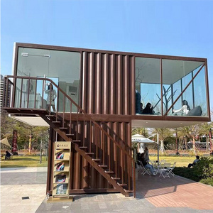 Cheap Container House Coffee House Prefab House Container Shop Design Shipping Container Homes Steel Structure China Shop