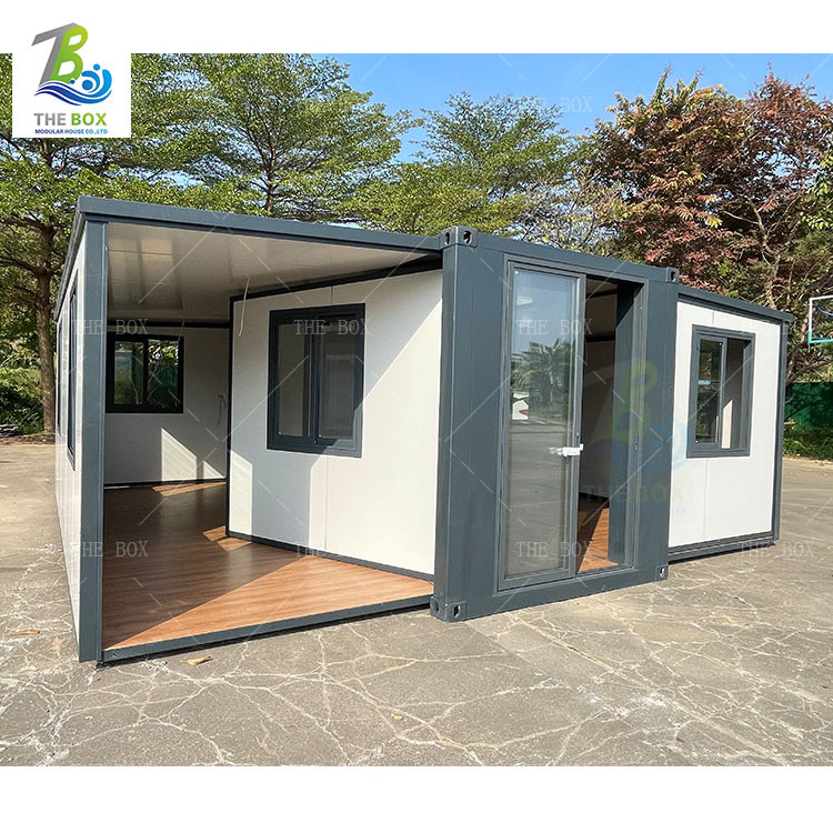 Modern 20ft/40ft Steel Prefabricated Bathroom Sandwich panel Granny Flats Tiny House  Expandable  Foldable  container house