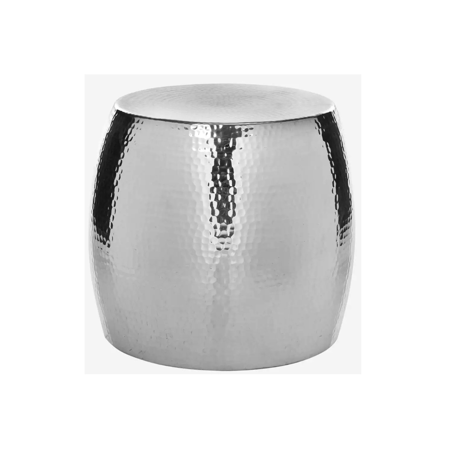 Metal Drum End Tables for home decor furniture for living room and lobby furniture side table Indoor and outdoor use drum table