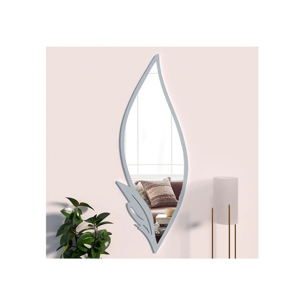 top trending Teardrop Luxury Gold Metal Hanging Mirror Designer Rooms Metal Teardrop Fancy Mirrors designer wall mirror