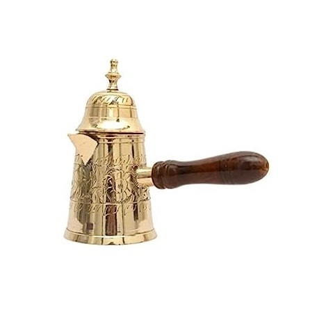 High Quality and Handmade Turkish coffee pot coffee maker 200 ml engraved  high quality decorative gift accessory