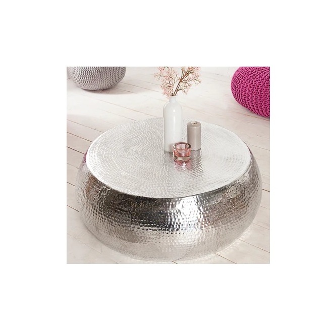 Drum End Table Round Side Tables Coffee Table Design Metal Hot Selling Promotional Elegant Living Room Furniture Modern