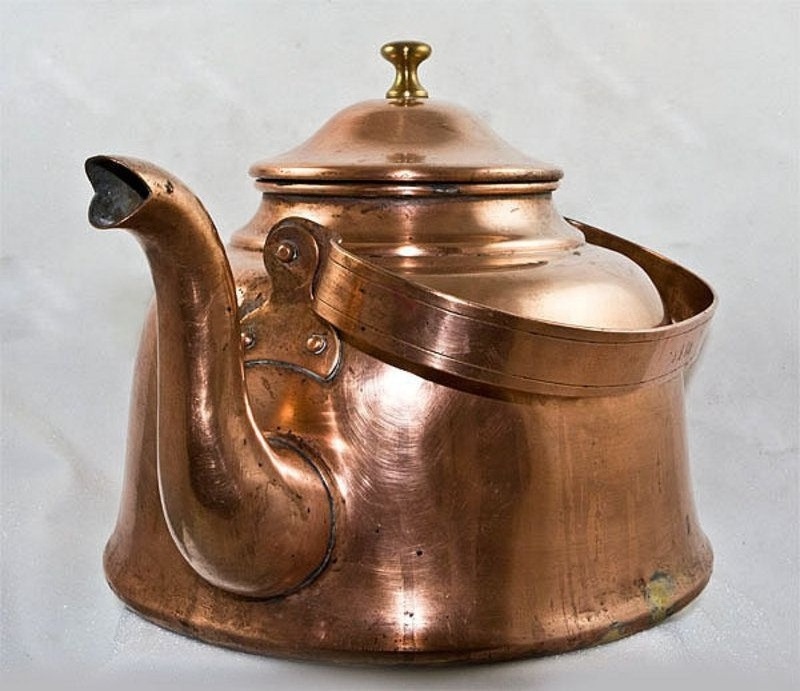 Antique Design Copper Kettle