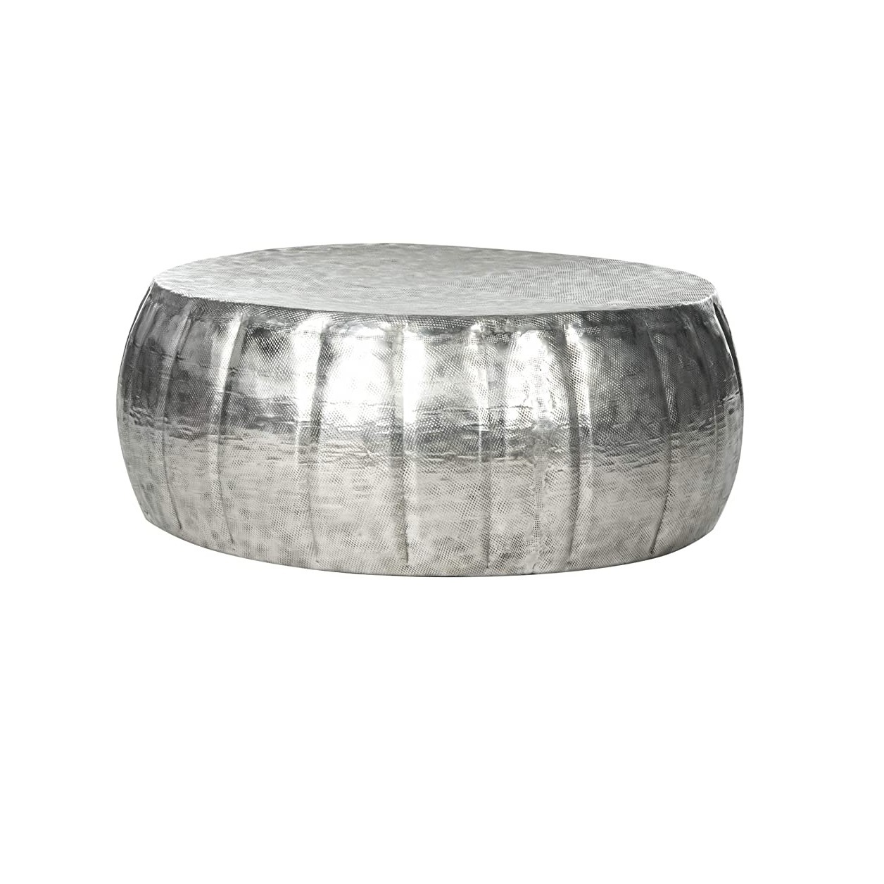 Metal Drum End Tables for home decor furniture for living room and lobby furniture side table Indoor and outdoor use drum table