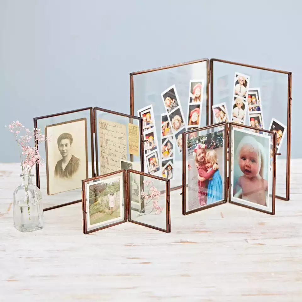 Metal Picture Photo Frames with Glass Color 8x10 11x14 Inch Black Mirror Designer Top Sell High A Grade Photo Frame