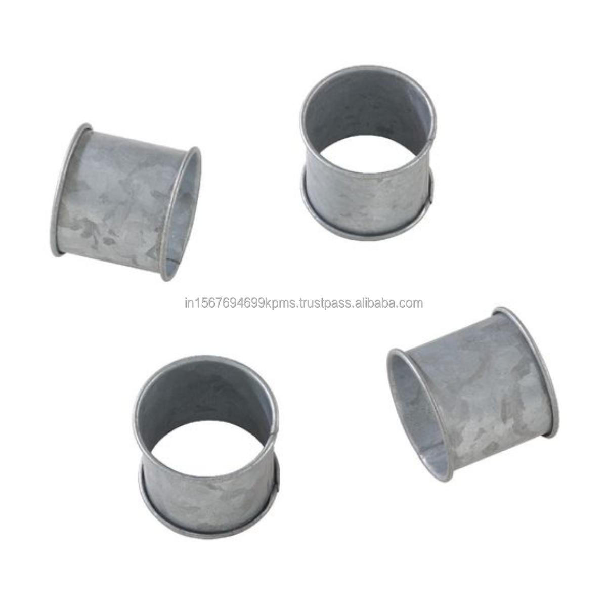 Multifunctional Rings For Tissue And Napkin Or Paper Rolls Collectable Hotel Home Office Restaurants Use Galvanized Napkin Ring