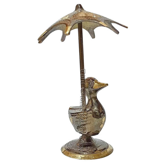 Amazon Hot Sale Duckling Statue  Art Brass Sculpture, Decorative Metal Animal Figurine Home Decoration