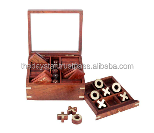 CUSTOMISABLE Handcrafted  Wooden Dominoes Game Set of 28 Double Six Tiles with Storage Box Handmade Block Games