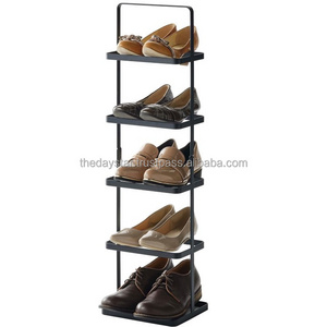 Iron Shoe Rack small tower Shoe Shelf storage for Boots space saving decoration and fully customizable.