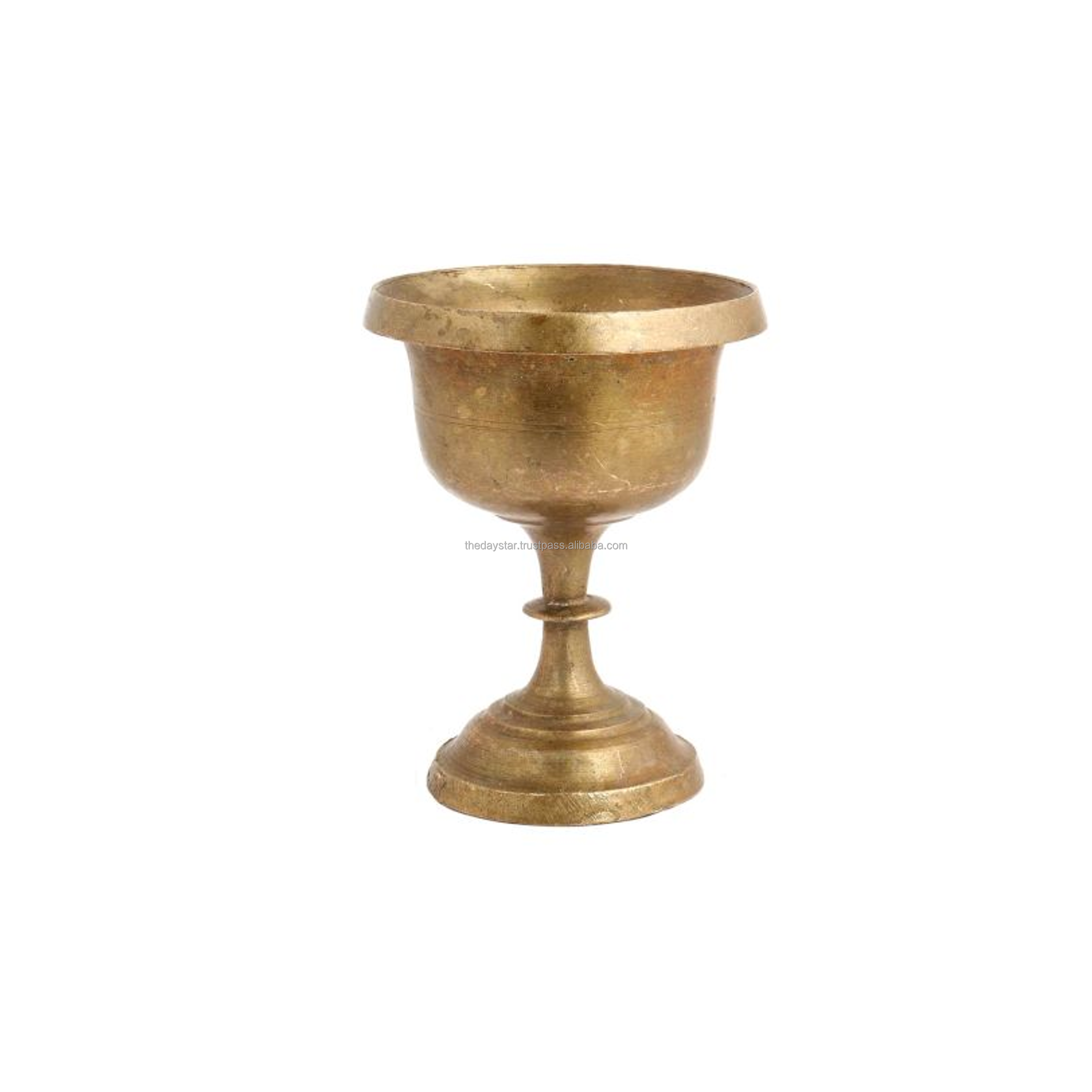 Customizable Stainless Steel Gold Plated Royal Chalice Cup, Decorative Wine Glass Goblet, For Restaurants, Wedding And Party