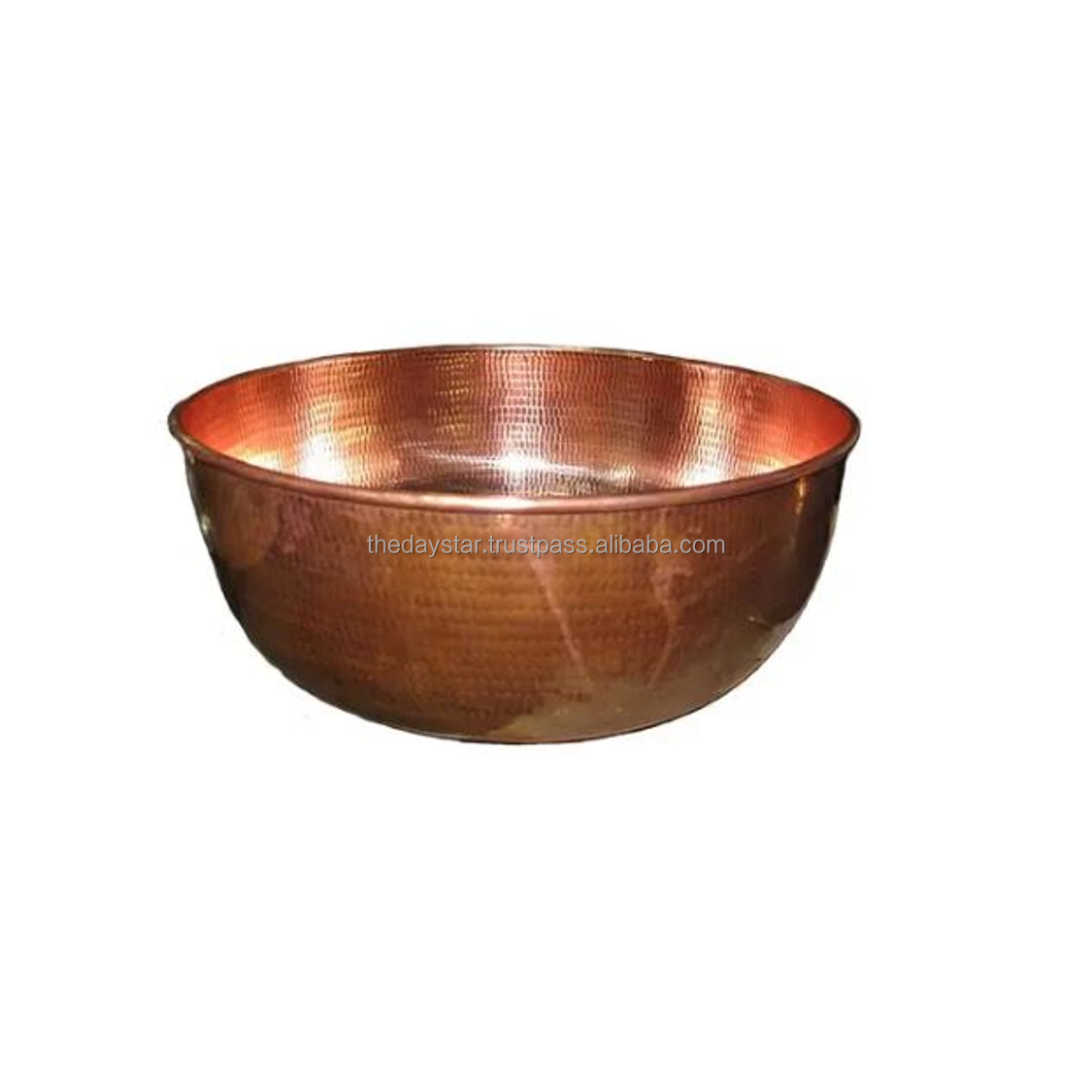 Customizable Copper Hammered Stainless Steel Pedicure Bowl Foot Spa Tub For Salon Foot Rest Bowl Made With Metal