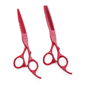 Professional Stainless Steel Barber's Hairdressing Thinning Shears Set Beauty Hair Cutting Scissors