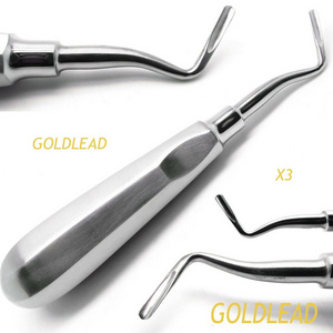 High Quality Premium Surgical Dental Right Elevators Apical Del 303 Root Instruments elevators