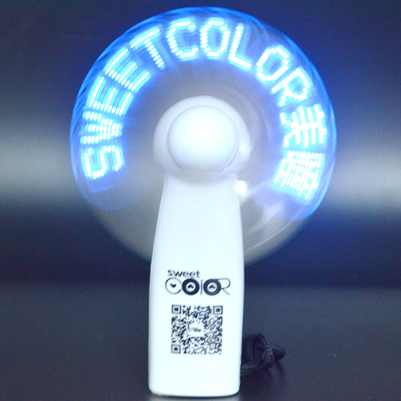 2022 Led Flashing Message Mini Fan Celling Light Led With Fan