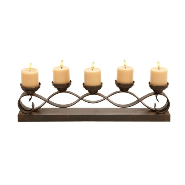 Decorative Iron Candle Holder