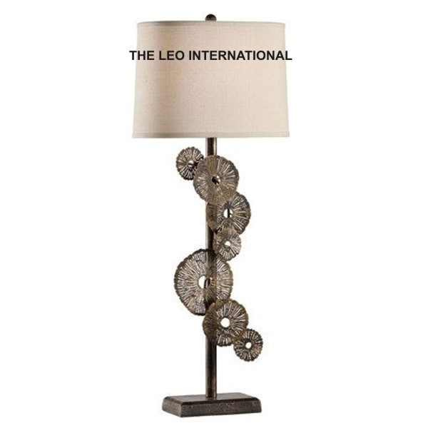 fancy metal table lamp