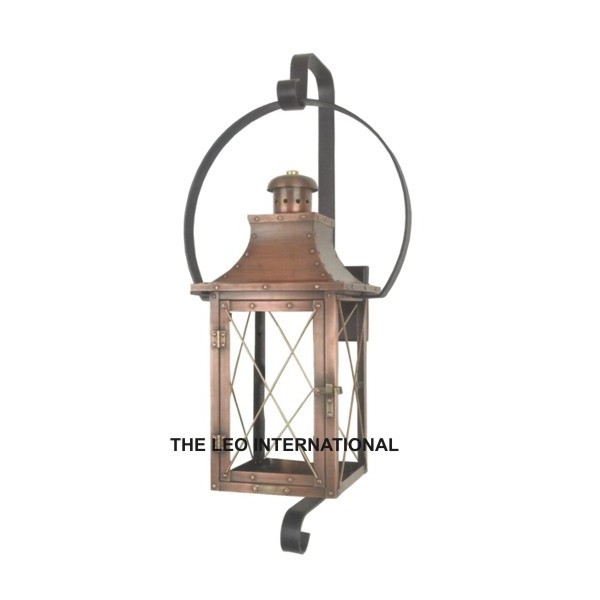 metal white modern lantern