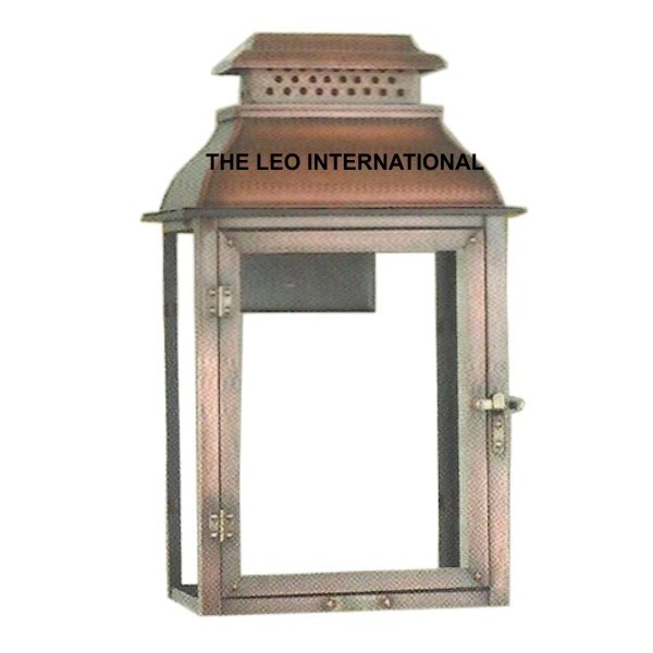 metal white modern lantern