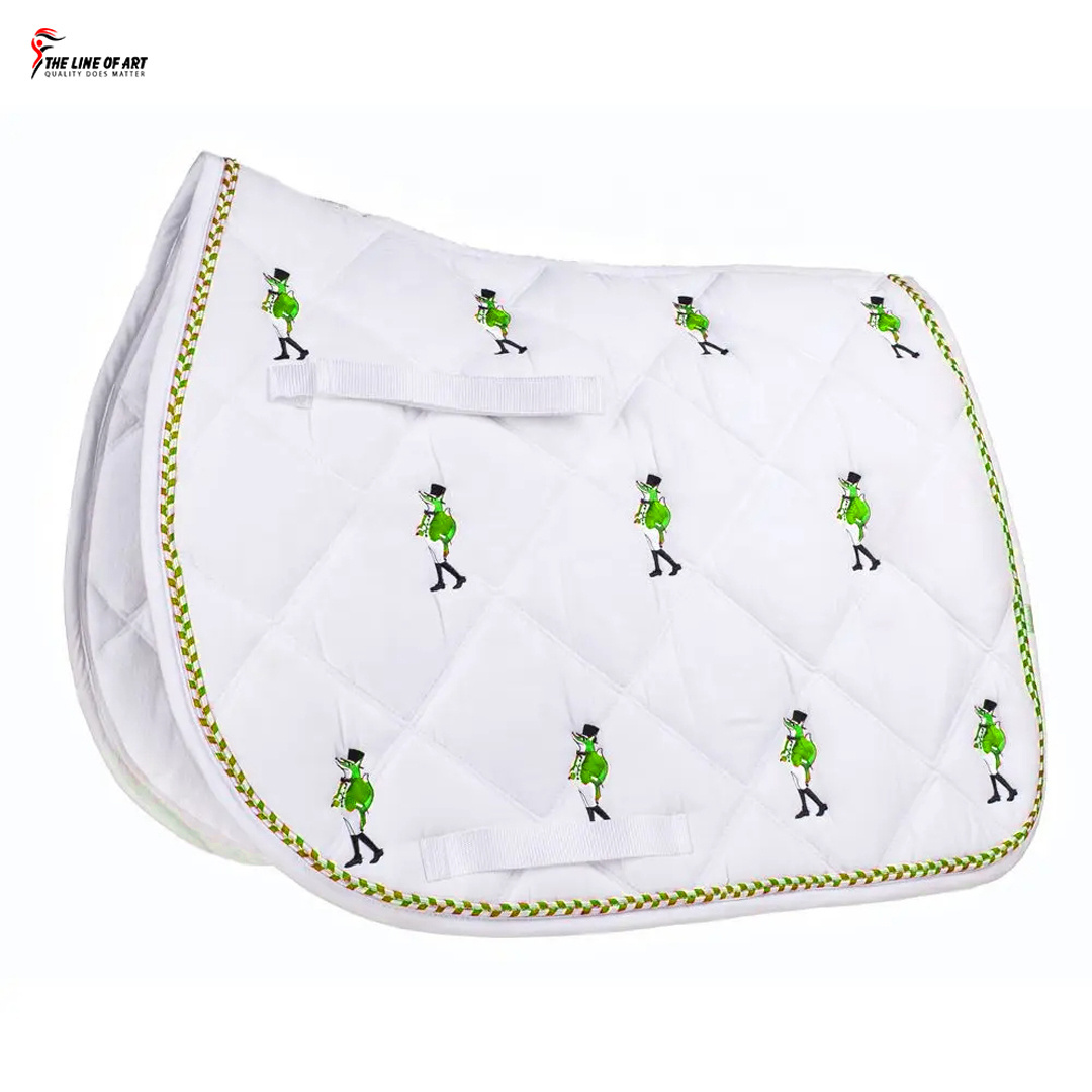 Custom Saddle Pad Equestrian Saddle Pad Breathable Horse Blanket Western Saddle Blanket For Wholesale Horse Riding