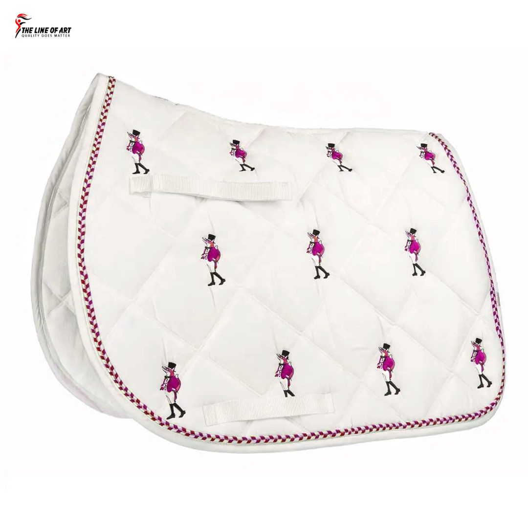 Custom Saddle Pad Equestrian Saddle Pad Breathable Horse Blanket Western Saddle Blanket For Wholesale Horse Riding