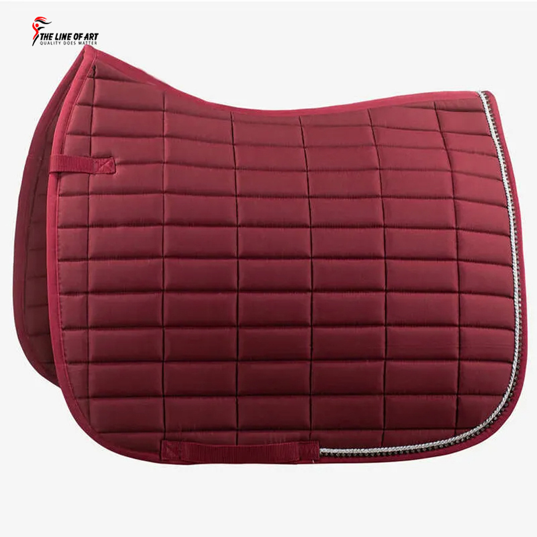 New Arrivals High Quality Horse Riding Products 3D Mesh Saddle Blanket Customize Equestrian Equipment Equine Saddle Pad