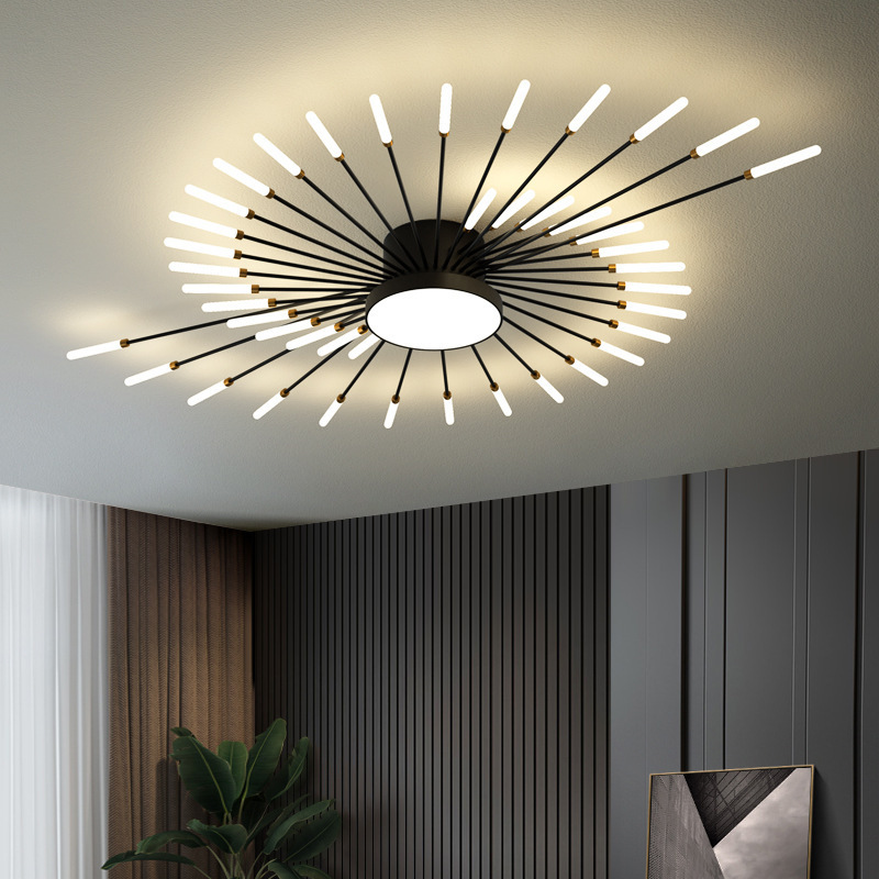 Atunus Modern Luxury Fireworks Led Ceiling Chandelier Lamp Indoor Lighting Living Room Bedroom Decoration Dining Table Light