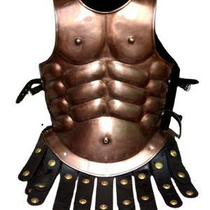 Copper Antique Finish Medieval Roman Muscle Armor Jurassic Adult Size & Wearable  Armor Spartan Costume Muscle Jacket