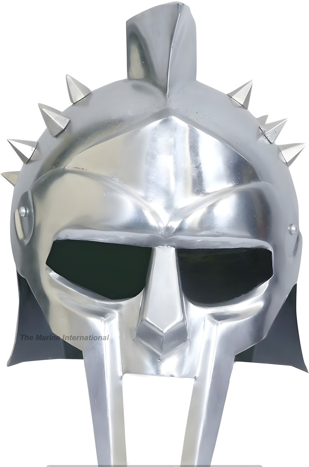 Made of 18 Gauge Steel Gladiator Arena Helmet - Movie Gladiator Armor Adult Fully Wearable  Halloween Warrior Costume