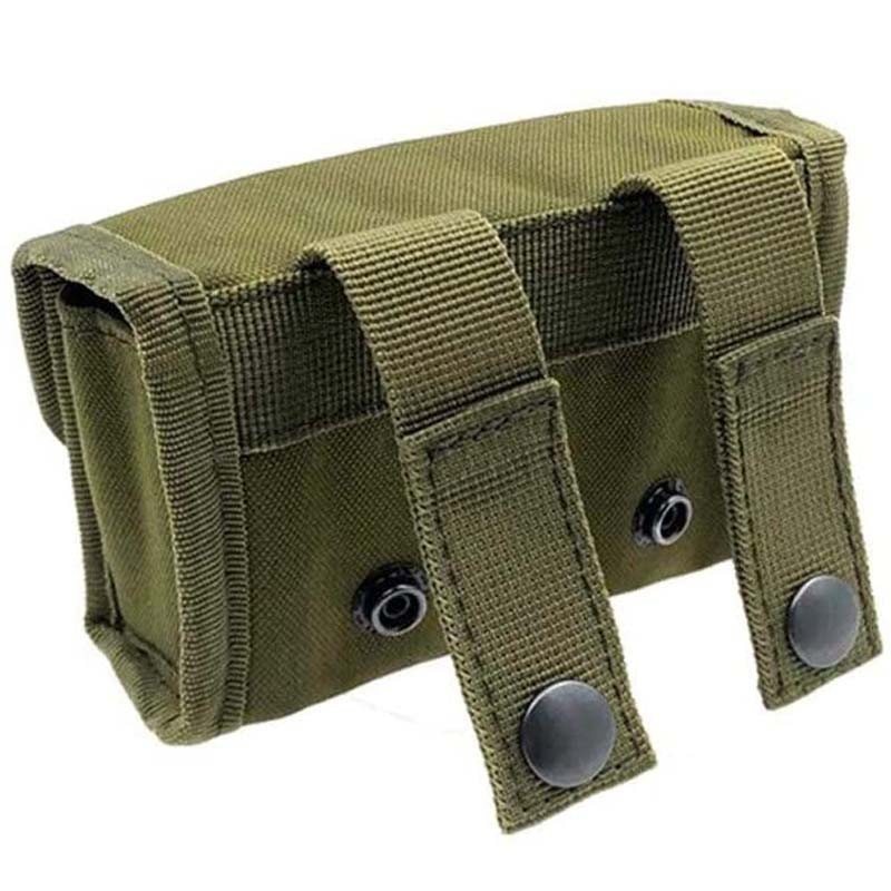 Ammo Belt Bag Leather Ammo Pouch Tactical Range Backpack Bag For Gun And Ammo Western Cartridge Belt Butt Stock Cartridge Holder