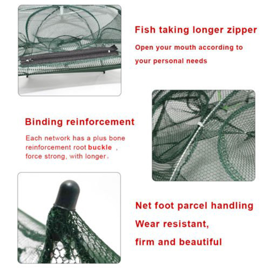 Heavy duty dungeness lobster shrimp commercial crab pots traps Floding umbrella Crab lobster traps