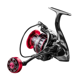 Hot Sale Used Under 1000-7000 Series Metal Spool 5.2:1 12kg Drag Spin Fishing Reel Japan Spinning Wheel Game Carrete De Pesca