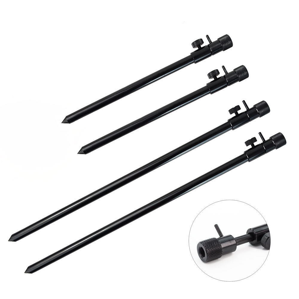 Standard Carp Fishing Bank Sticks Rod Pod Strong Aluminium Alloy Banksticks Carp Fishing Rod Stand Sticks Fishing Pole