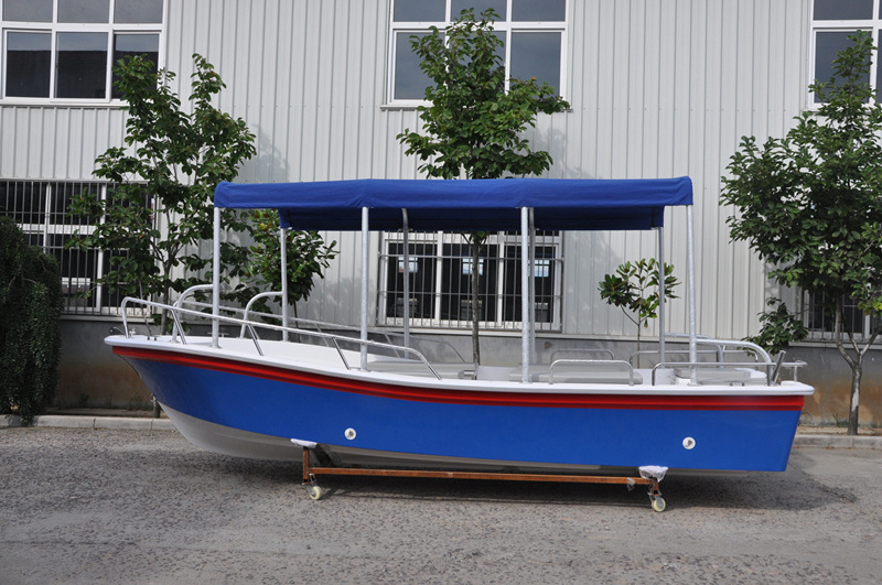 outboard motor boat 5.8m water taxi boats for sale