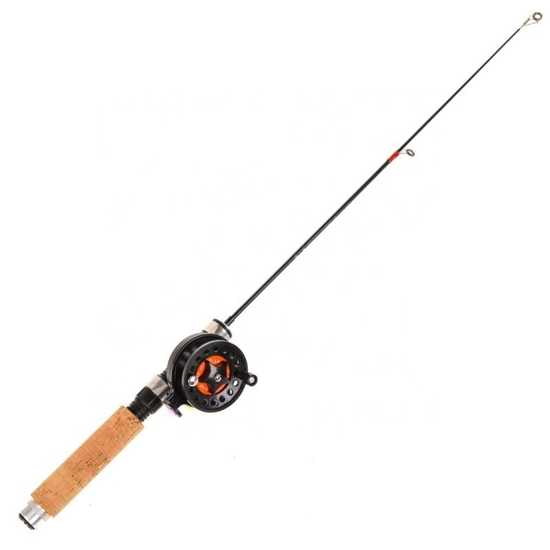 Portable Fiberglass Winter Fishing Pole Telescopic Ice Fishing Rod