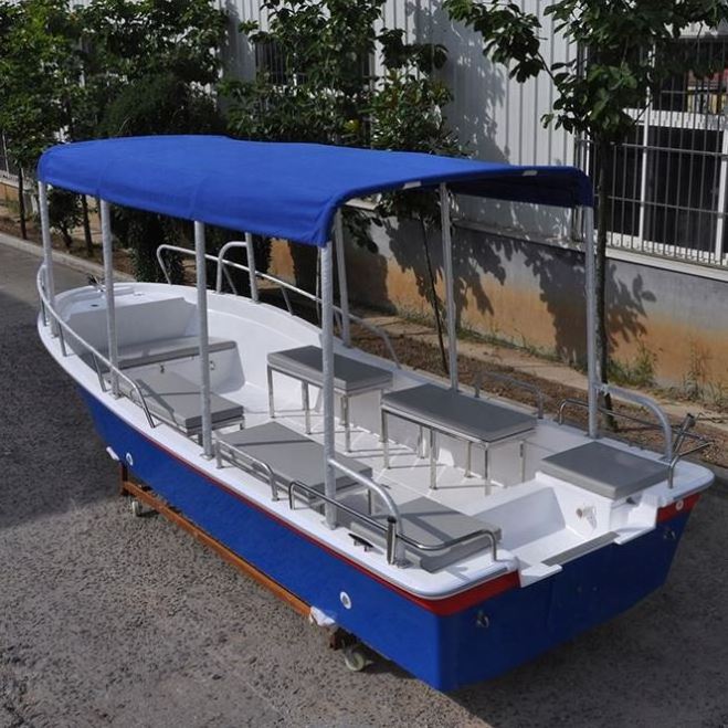 4.2m-7.6m fiberglass speed fishing boats panga boats sport fishing boat with engine