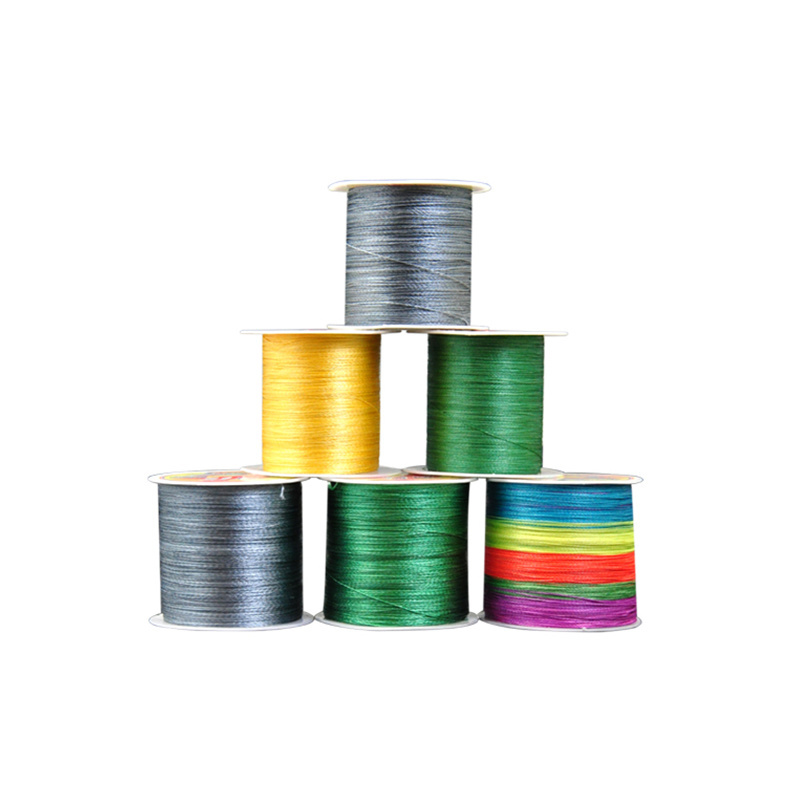 Fishing Line Braid PE Daiwa Japanese Fluorocarbon Bulk Braided Nylon Monofilament 4 Strands Sink Line 1-100lbs Polyethylene 1 Pc