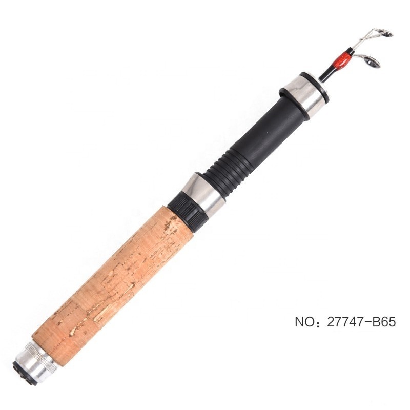 Portable Fiberglass Winter Fishing Pole Telescopic Ice Fishing Rod