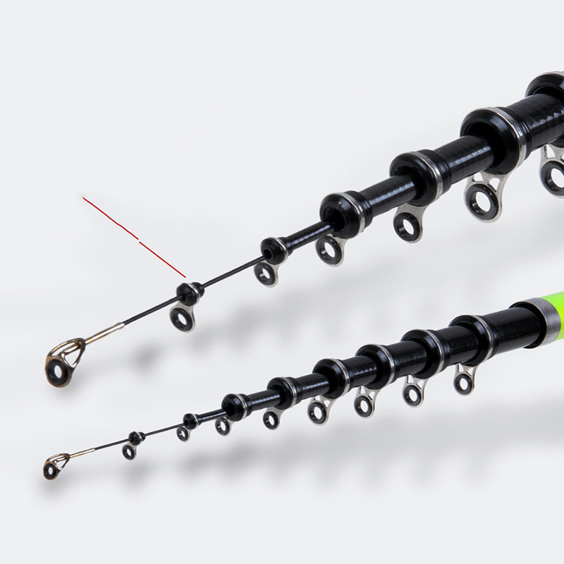 Carbon Fiber Fishing Rod Telescopic Spinning Pesca Rock Ultra Light 3.6M,4.5M,5.4M,6.3M Mini Sea Fishing Rod